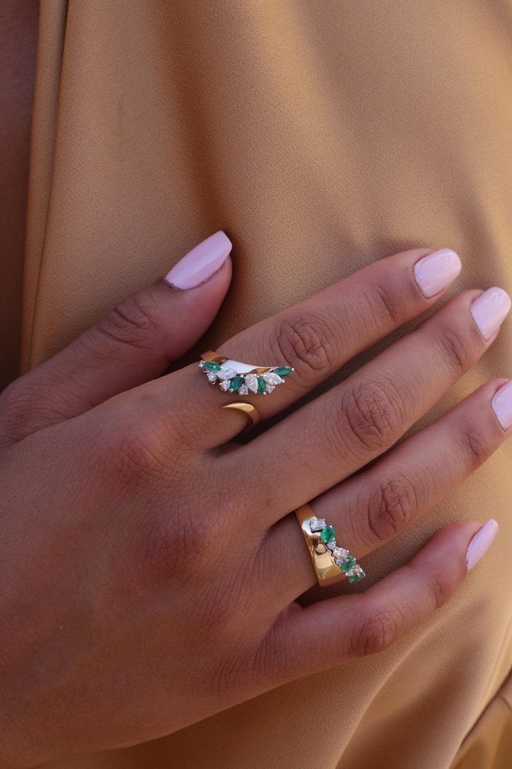 Emerald Marquise Rise